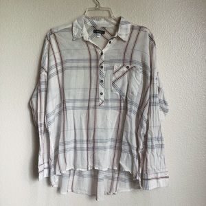 Light plaid top #urbanoutfitters
